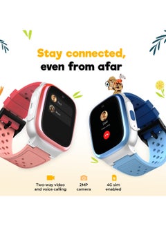 Noise Explorer Kids Smart Watch With Gps Tracking, 2-Way Video & Voice Calling, Safe Zone Alert, School Mode, Sos, Habit Formation, App For Parents Wonder Pink  - Image 2