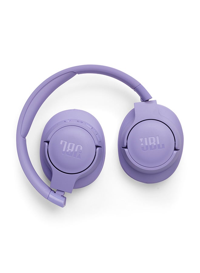 JBL Renewed - Tune 720Bt Wireless Over Ear Headphones Purple - Image 3