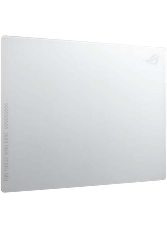 أسوس وسادة ماوس للألعاب ROG Moonstone Ace L زجاج مقسى، انزلاق فائق السرعة، تصميم يقلل الضوضاء، زجاج مقسى 9H، مقاومة للصدمات والخدوش، قاعدة سيليكون مضادة للانزلاق، 500 x 400 مم، 90MP03L0-BPUA10 - Image 2