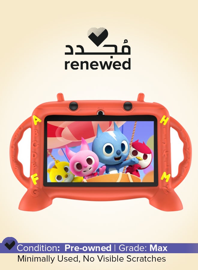 modio Renewed - M56 7-Inch HD Display Dual SIM Orange 6GB RAM 128GB 5G - Image 1