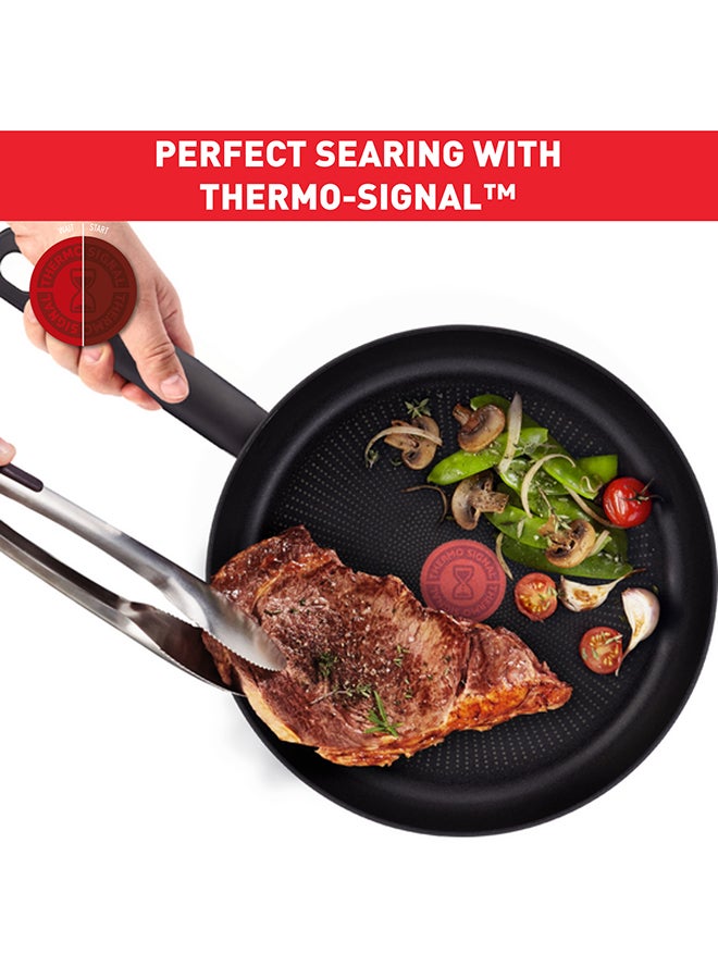 Tefal - TEFAL Performance Plus 2 pc set | frypans 22/28 cm | Non-Stick | Thermo-Signal Heat Indicator | Safe Pans | All Stovetops Including Induction | Black | Made in France | 2 Years Warranty | G3019032 Black 22/28 cmcm - Image 1