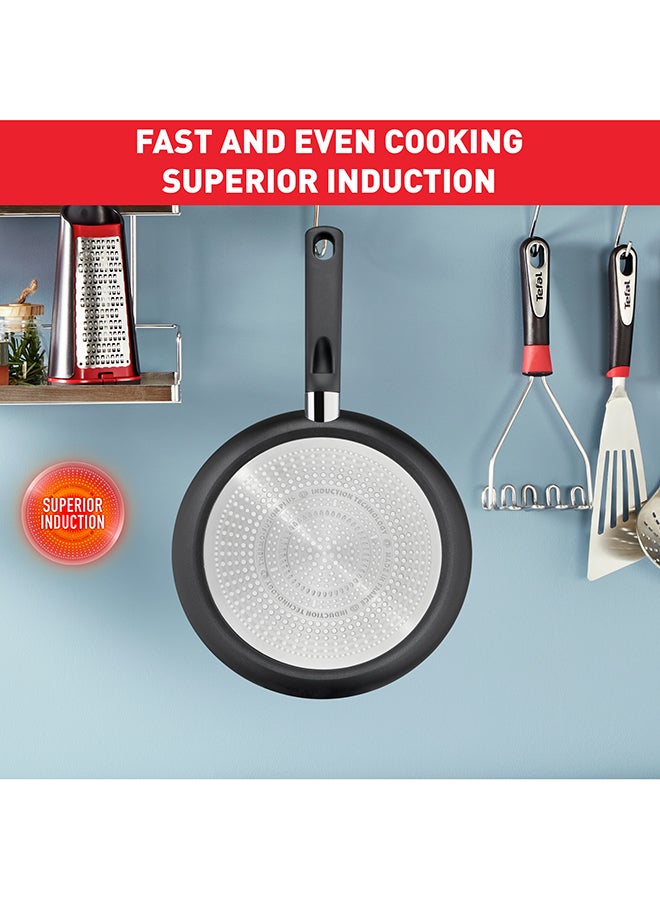 Tefal - TEFAL Performance Plus 2 pc set | frypans 22/28 cm | Non-Stick | Thermo-Signal Heat Indicator | Safe Pans | All Stovetops Including Induction | Black | Made in France | 2 Years Warranty | G3019032 Black 22/28 cmcm - Image 1