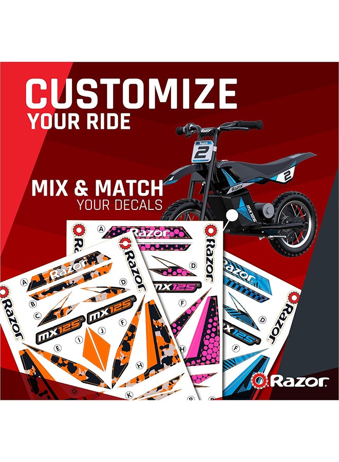 Razor Razor Color Rave Kids Electric Scooter 12kmh Light Up Deck LED Show 30min Ride Push Button Throttle Hand Brake Lightweight Steel Frame Ages 8 Plus Supports 50kg Children Ride  - Image 3