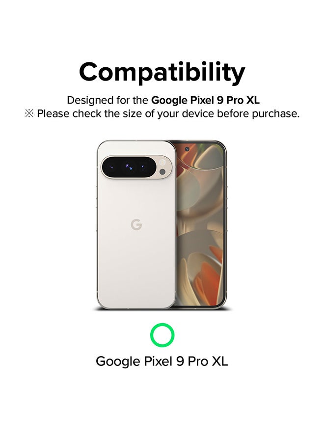 Ringke Easy Slide Tempered Glass For Google Pixel 9 Pro XL Screen Protector, Case Friendly Shatterproof Premium 9H Hardness- 2 Pack With Installation Jig Clear  - Image 2