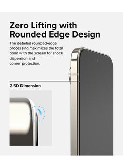 Ringke Easy Slide Tempered Glass For Google Pixel 9 Pro XL Screen Protector, Case Friendly Shatterproof Premium 9H Hardness- 2 Pack With Installation Jig Clear  - Image 4