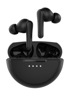 belkin SoundForm Rhythm True Wireless Earbuds with Built-in Microphone, USB-C Fast Charging, 28H Battery Life, IPX5 Water Resistance - Bluetooth Earbuds for iPhone, iPad, Galaxy, Pixel And More - Black  - Image 1