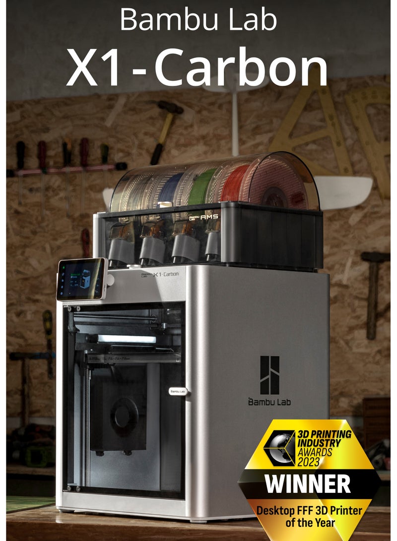 Bambu Lab X1 Carbon Combo Silver  - Image 4