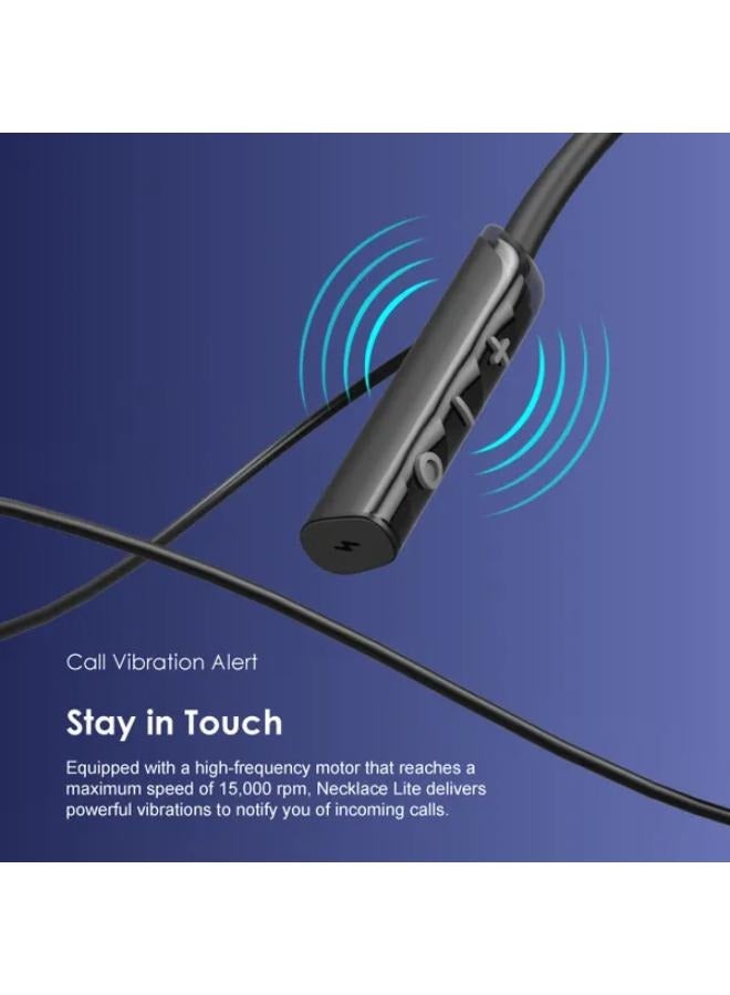 أورايمو Necklace Lite OEB-311 Bluetooth Neckband Wireless in Ear Earphones - black  - Image 5