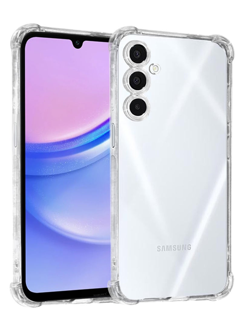 MARGOUN ( for Samsung Galaxy A16 5G ) TPU Case Military-Grade Shockproof, Ultra-Thin, Drop-Proof Case Cover / Clear Colour Clear - Image 1