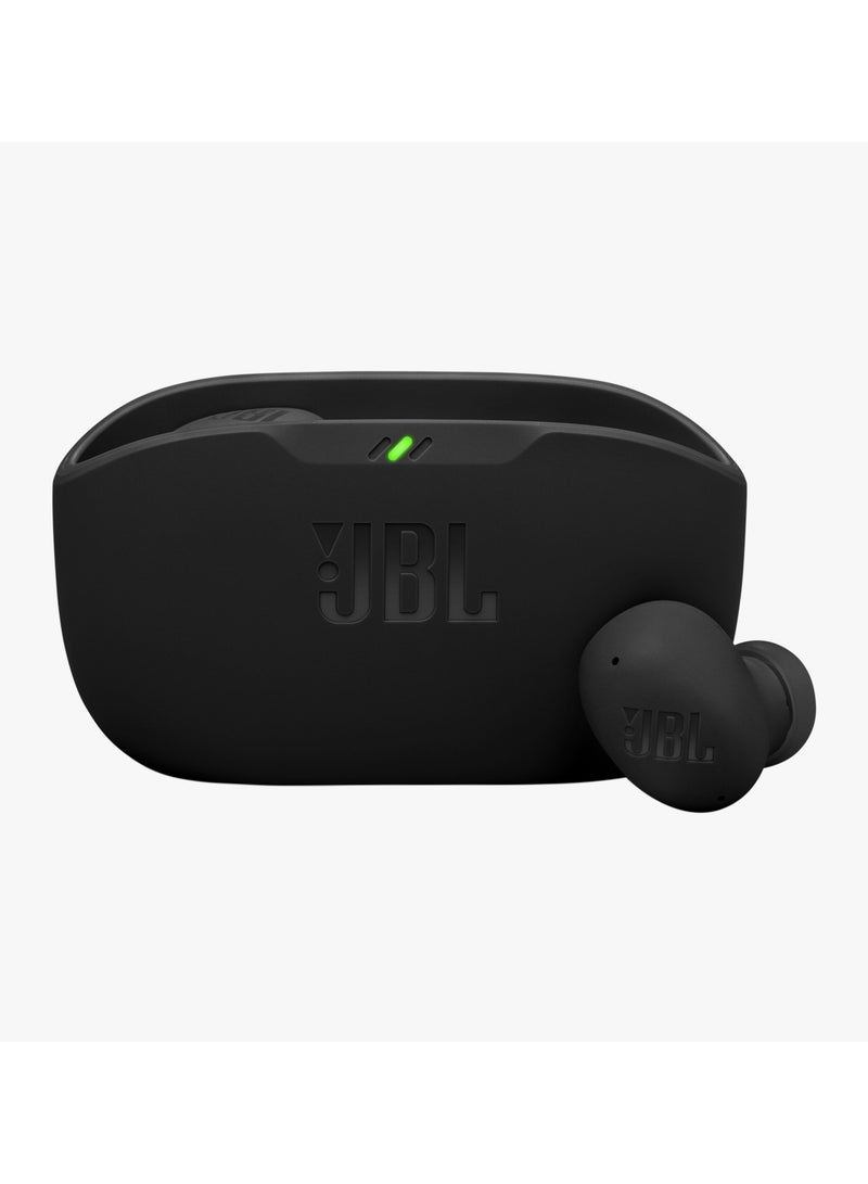 JBL Wave Buds 2 True Wireless Noise Cancelling Earbuds Black  - Image 1