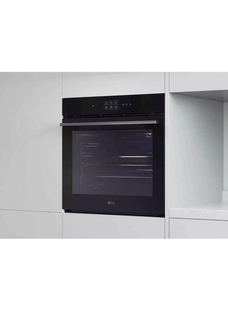إل جي Built-in Electric Oven, 60CM, 76 Liters, Black and Silver - WSED7667M.BBMZEEC WSED7667M.BBMZEEC black  - Image 2