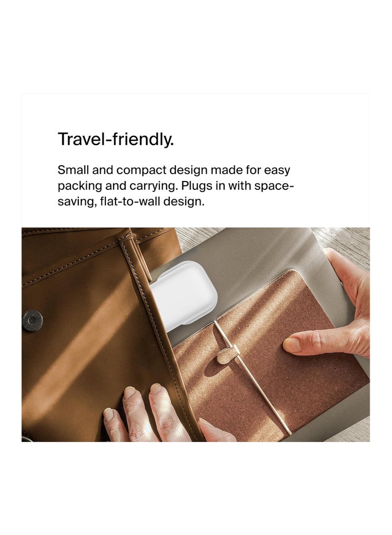 belkin - BoostCharge 3-Port USB-C Wall Charger with PPS 67W, USB-C PD 3.1 Enabled Fast Charging iPhone Charger for iPhone 16 Series, MacBook Pro, AirPods, Galaxy, and more, USB-C to USB-C cable included White - Image 1