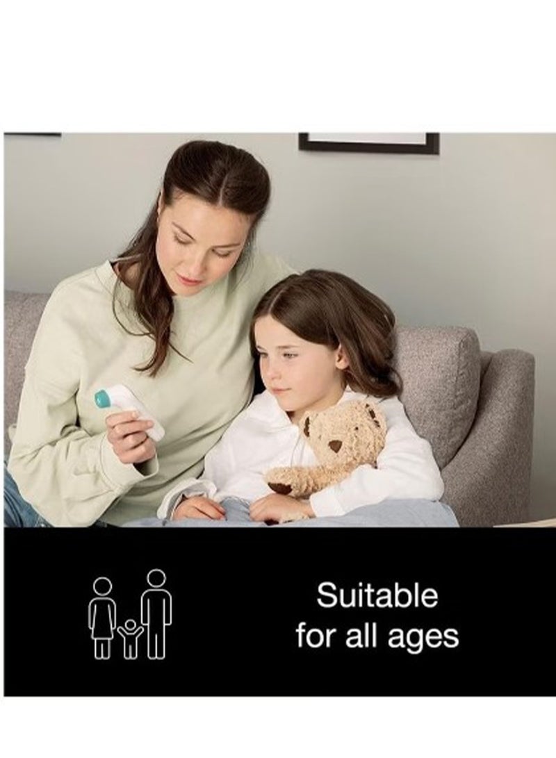 براون - TempleSwipe Forehead Thermometer ,  suitable for all ages, including newborns - Image 1