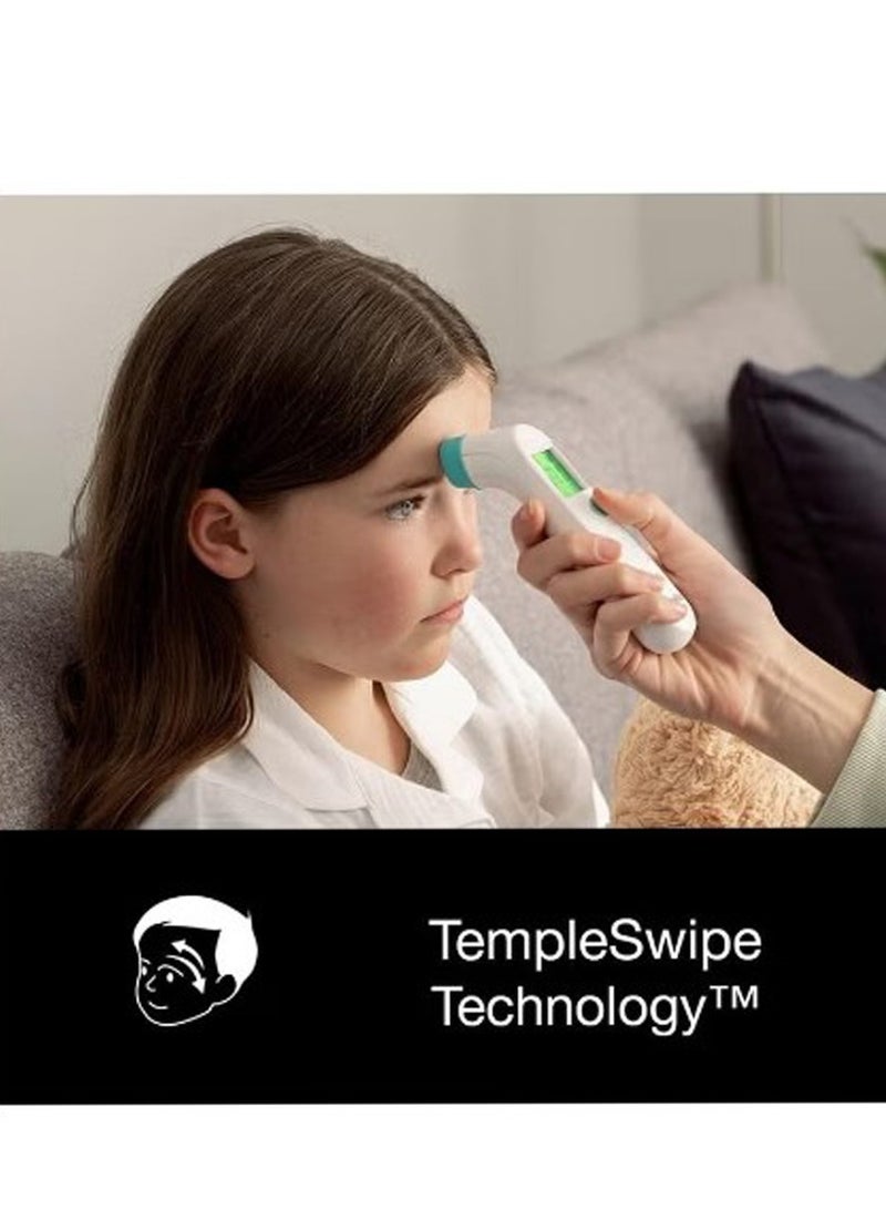 براون - TempleSwipe Forehead Thermometer ,  suitable for all ages, including newborns - Image 1