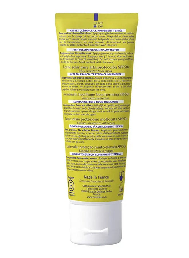 موستيلا Mustela Very High Protection Sun Lotion SPF 50+ 40ml  - Image 2