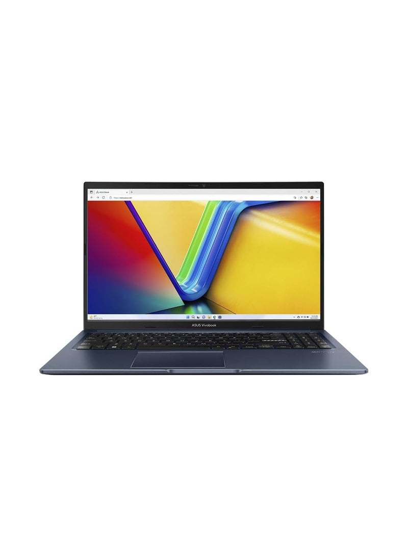 ASUS - Asus X1504VA-NJ1007 Vivobook 15 15.6-Inch FHD/ Intel Core i7-1355U/ 16GB RAM/ 512GB SSD/ DOS/English/Arabic Quiet Blue English/Arabic blue - Image 1