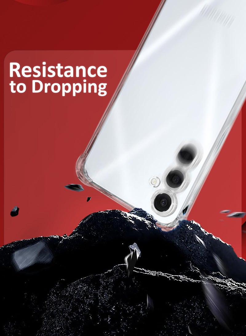 MARGOUN ( for Samsung Galaxy A16 5G ) 3 Pack, 1 TPU Case and 2 Screen Protectors, Military-Grade Shockproof, Ultra-Thin, Drop-Proof Case Cover / Clear Colour Clear  - Image 3