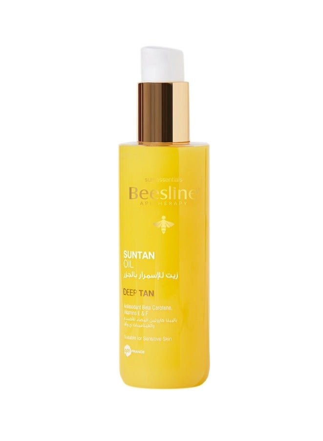 Beesline Deep Tan Suntan Oil 200ml