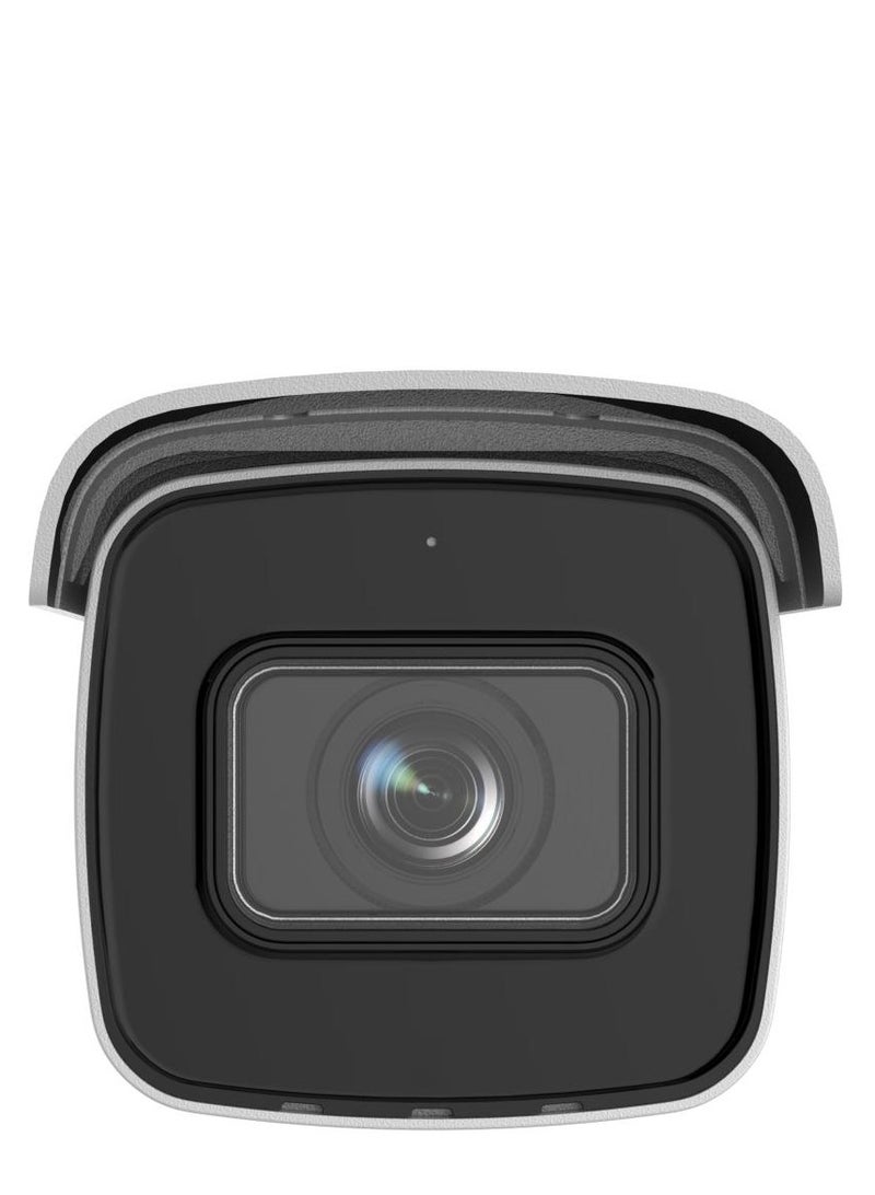 هيك فيجن 8 MP AcuSense Motorized Varifocal Bullet Network Camera, 2.8 to 12mm Motorized Varifocal Lens, H.265+, 120 dB True WDR, H.265+ Compression, IP67/IK10 Protection, White | DS-2CD2683G2-IZS  - Image 2