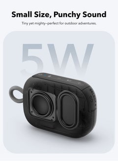 Soundcore Select 4 Go Bluetooth Speaker by Anker, Ultra Portable, Up to 20 H Playtime, IP67 Waterproof and Dustproof, Floatable, Powerful Sound, Ideal for Indoors and Outdoors, Hiking, and Biking Black - pnsku/N70126359V/45/_/1730702848/64195198-8cff-4eb4-831e-f59e67d170eb