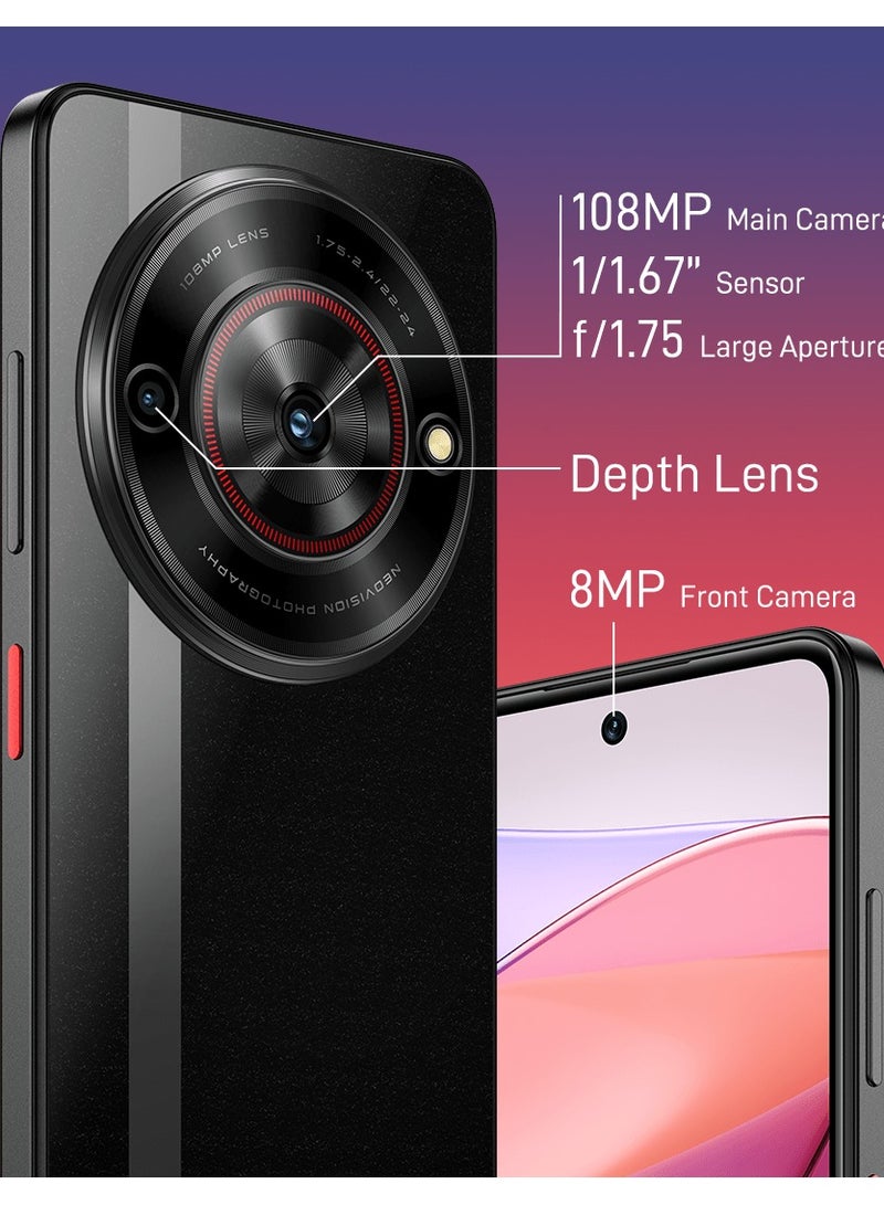 ZTE - Nubia Focus Pro Dual Sim Classic Black 8GB RAM 256GB 5G -International Version - Image 1