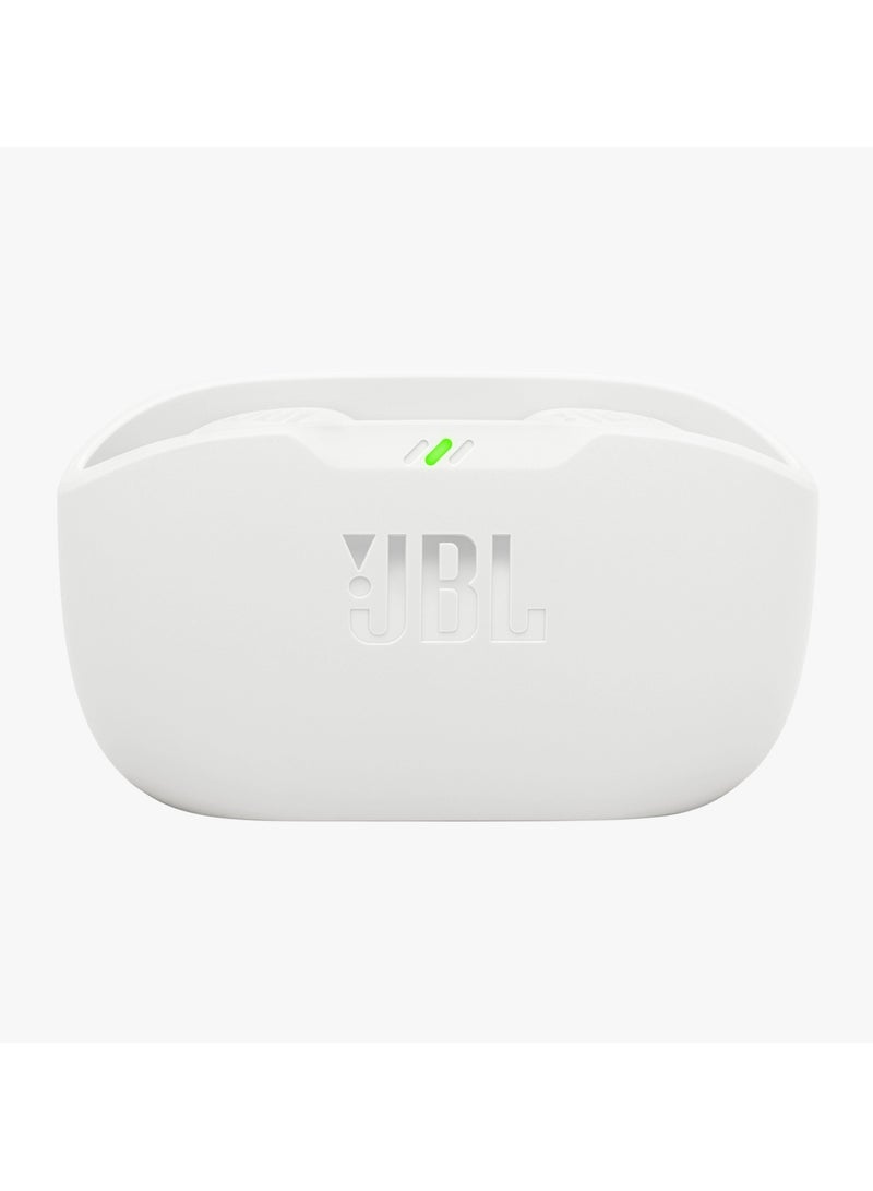 JBL Wave Buds 2 True Wireless Noise Cancelling Earbuds White  - Image 3