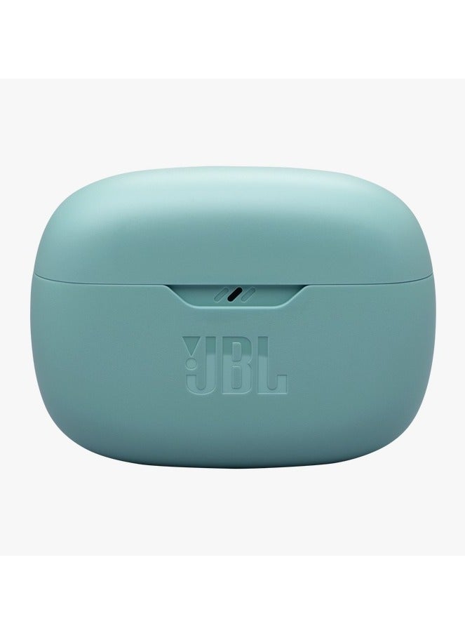 JBL - Wave Beam 2 True Wireless Noise Cancelling Earbuds Blue - Image 1