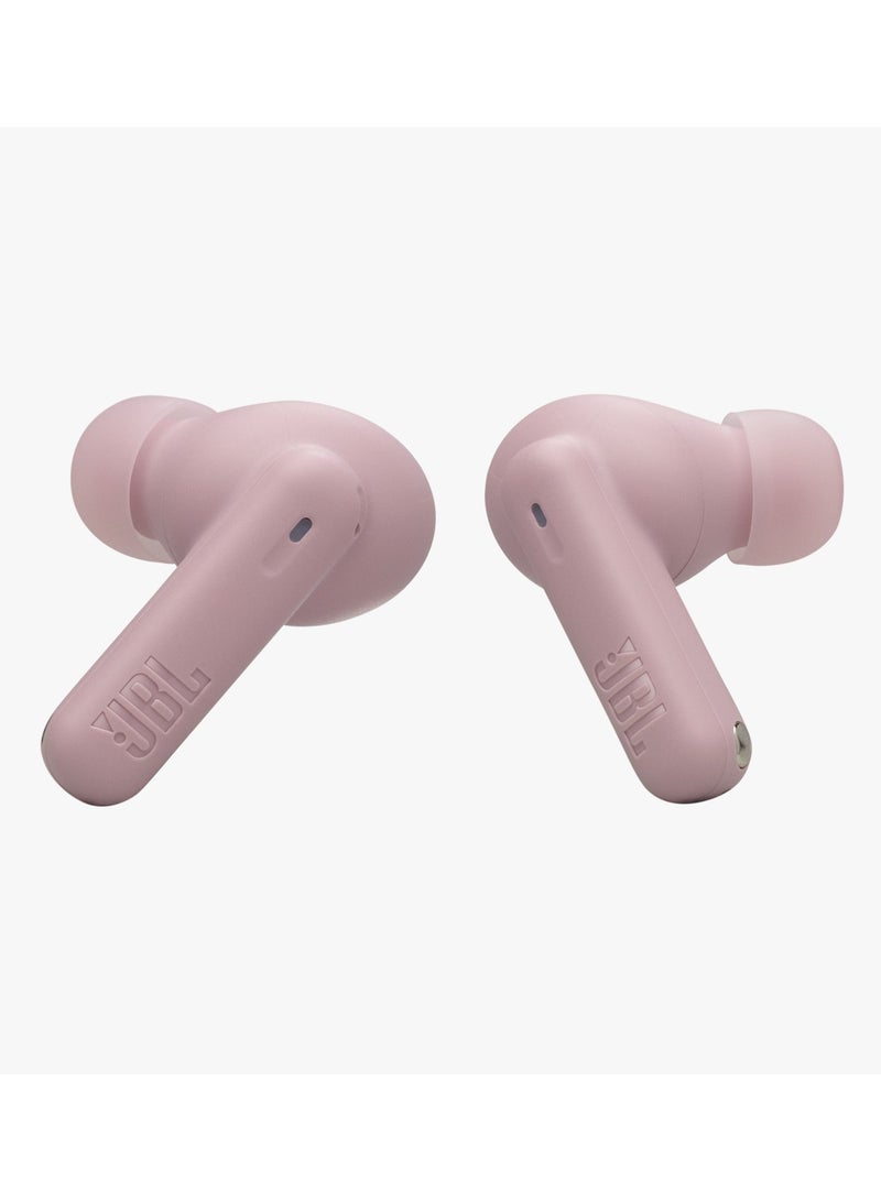 JBL - Wave Beam 2 True Wireless Noise Cancelling Earbuds Pink - Image 1