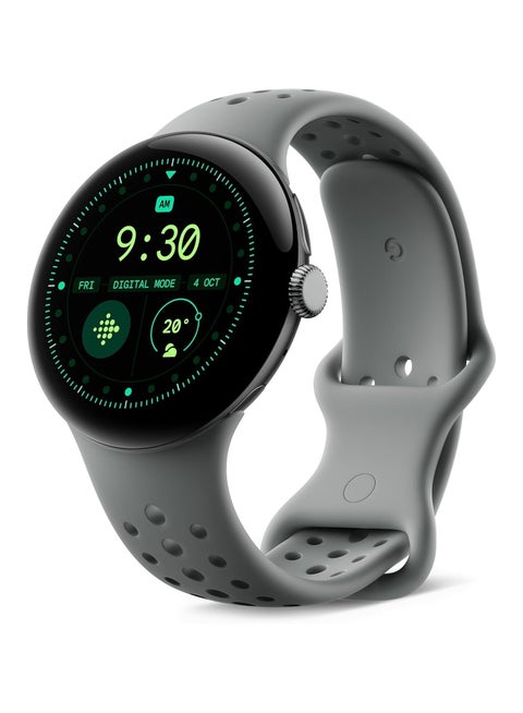 Pixel Watch 3 (45 mm) - Android Smartwatch With Heart Rate Tracking, Advanced Running From Fitbit, Fitness Insights, 24-Hour Battery - Matte Hazel Aluminium Case - Hazel Band - Wi-Fi Hazel
