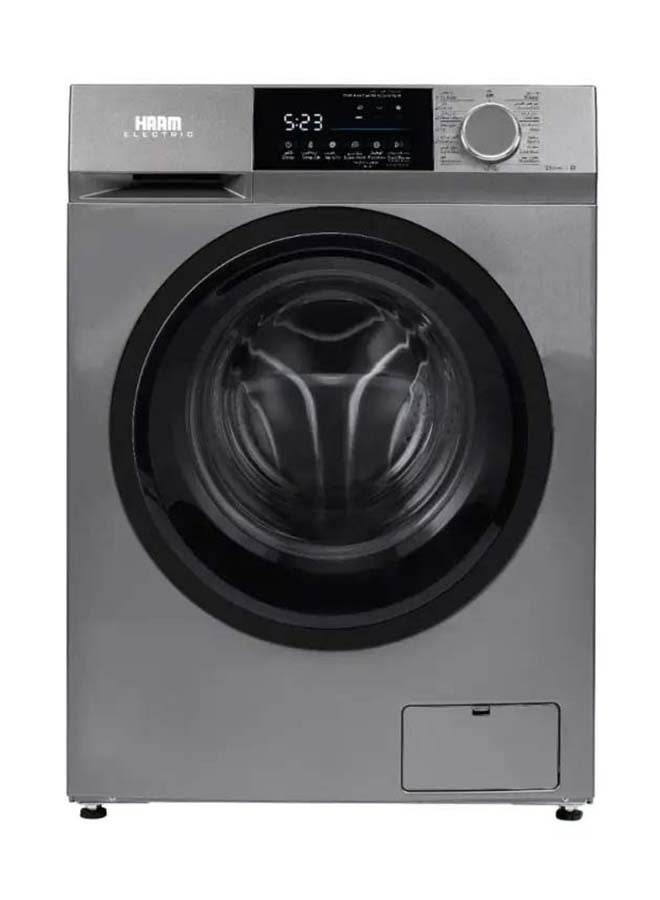 هام Haam Front Load ,Washing Machine ,10.5 kg, Inverter, Silver, HMFL105SMINV HMFL105SMINV silver  - Image 2