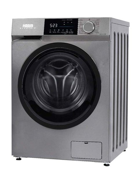 Haam Front Load ,Washing Machine ,10.5 kg, Inverter, Silver, HMFL105SMINV HMFL105SMINV silver
