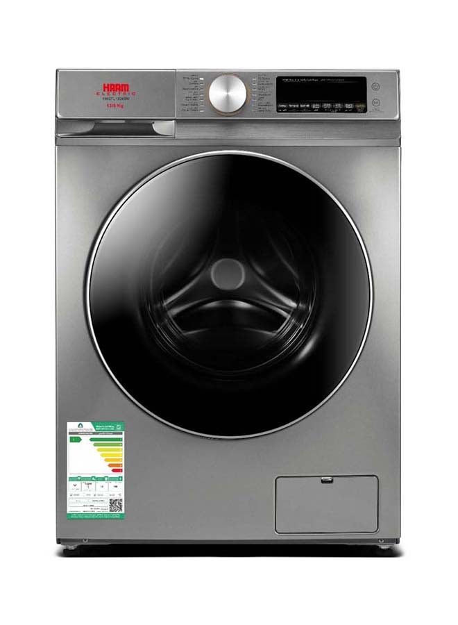 هام Haam Front Load, Washing Machine, 13kg, Silver Inverter Drying 8kg, HMCFL13D8SM-25N HMCFL13D8SM-25N silver  - Image 1