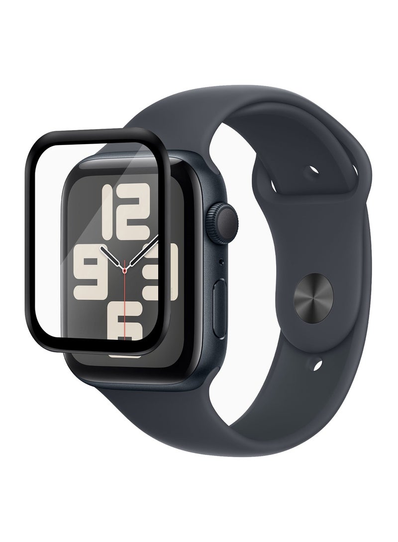 MARGOUN Tempered Glass Screen Protector for Apple Watch 44mm Series 7 – 9H Anti-Scratch Ultra-Thin Protective Film Cover Clear Color Clear - Image 1