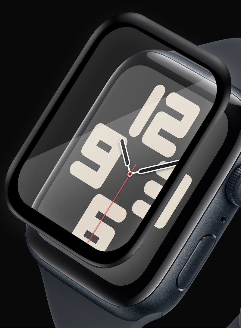 MARGOUN Tempered Glass Screen Protector for Apple Watch 44mm Series 7 – 9H Anti-Scratch Ultra-Thin Protective Film Cover Clear Color Clear - Image 2