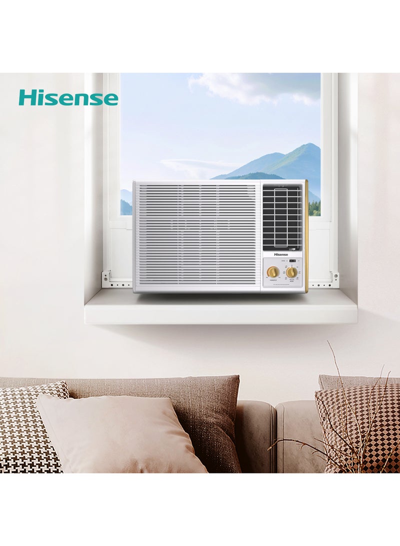 هايسنس مكيف هواء نافذة بقدرة 1.5 طن 18000 وحدة حرارية BTU ضاغط دوار R410A T3 - Image 5