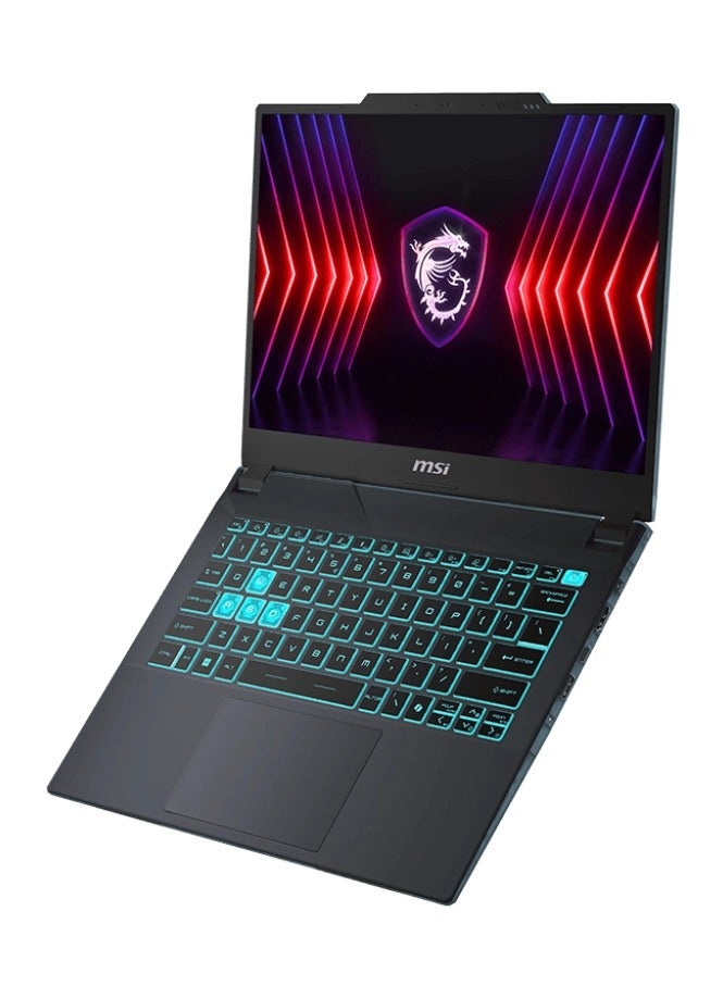 MSI Cyborg Gaming Laptop With 14-Inch Display, Core i7-13620H Processor/16GB RAM/512GB SSD/8GB NVIDIA GeForce RTX 4060 Graphics Card/Windows 11 English Translucent Black  - Image 2