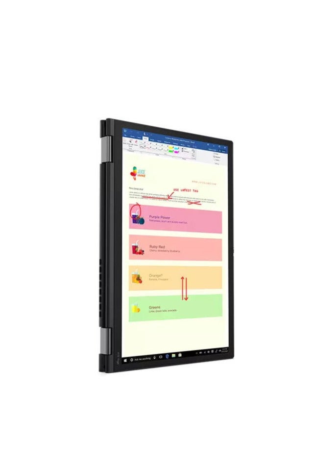 Lenovo - ThinkPad X13 Yoga Gen 2 Laptop With 13.3-Inch WUXGA IPS Touchscreen Display, Core i5-1135G7 Processor/8GB RAM/256GB SSD/Intel Iris XE Graphics/Windows 10 Pro English BLACK - Image 1