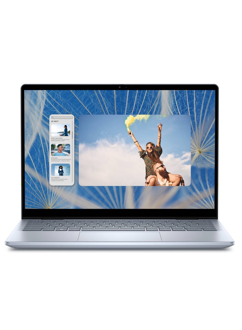 ديل - Inspiron 14 7440 2-in-1 Convertible (Upgraded Version) Laptop With 14-Inch FHD+ WVA Touch Display, Intel Core 7 150U Processor/16GB RAM/1TB SSD/Intel Iris XE Graphics/Windows 11 Home English Ice Blue - Image 1