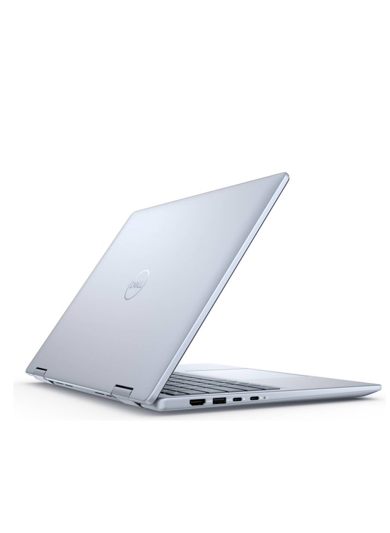 ديل - Inspiron 14 7440 2-in-1 Convertible (Upgraded Version) Laptop With 14-Inch FHD+ WVA Touch Display, Intel Core 7 150U Processor/16GB RAM/1TB SSD/Intel Iris XE Graphics/Windows 11 Home English Ice Blue - Image 1