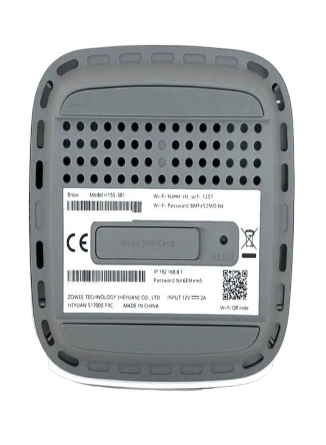 STC - CPE 5 Router H155-381 From STC (Works On STC SIMs Only) White - Image 1