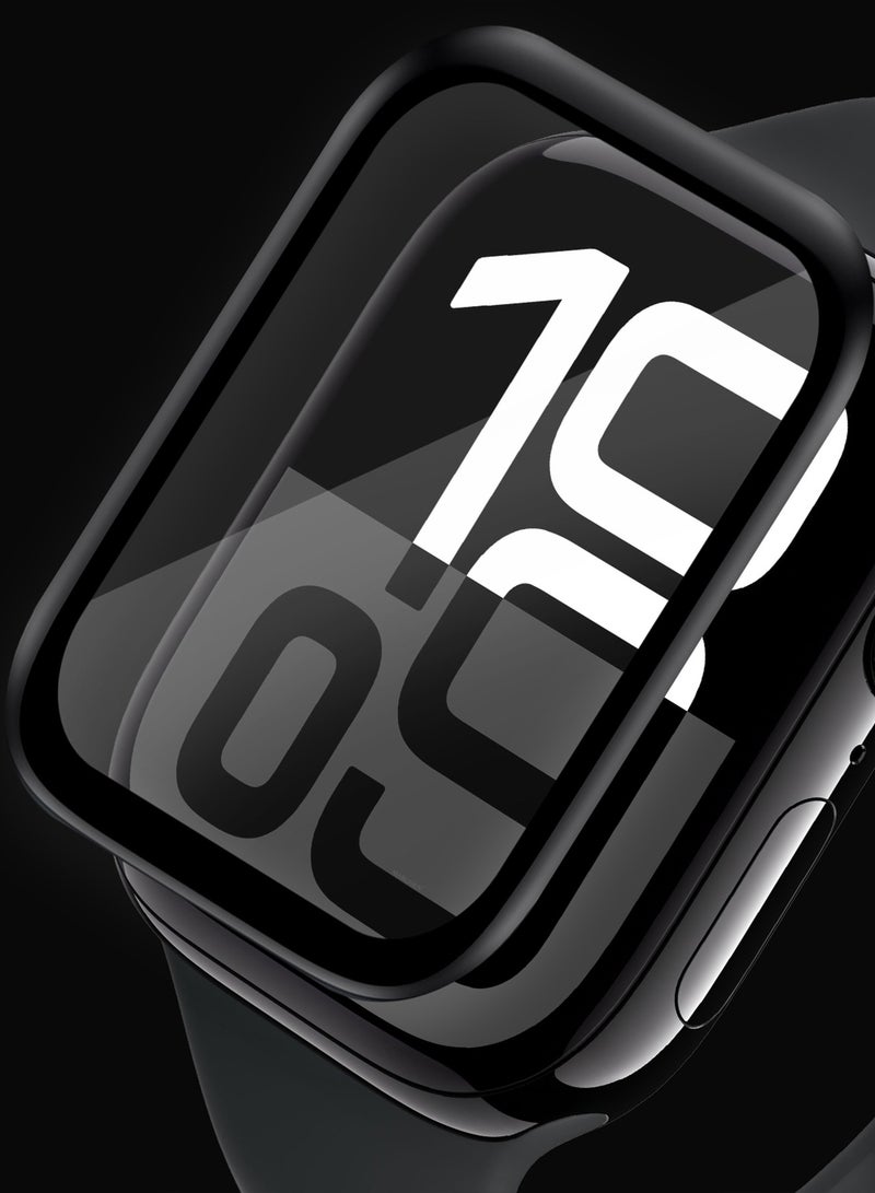 MARGOUN 3-Pack Tempered Glass Screen Protector for Apple Watch 46mm Series 10 – 9H Anti-Scratch Ultra-Thin Protective Film Cover Clear - Image 2