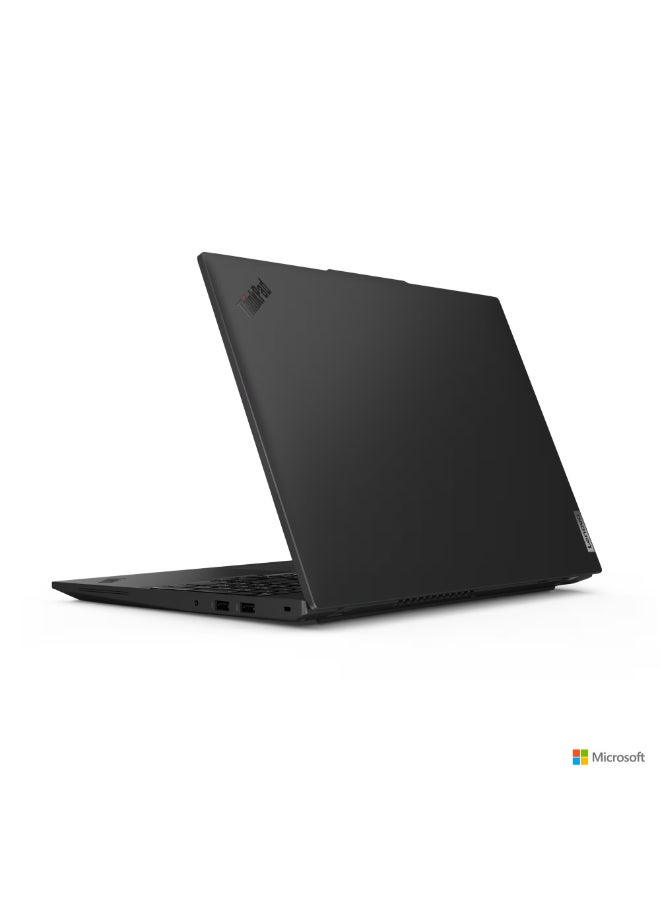 لينوفو Thinkpad L16 Laptop With 16-Inch WUXGA (1920x1080) Display IPS,Core Ultra 7-155U Processor/16GB RAM DDR5/512GB SSD/Integrated Graphics/Windows 11 Pro English/Arabic Black  - Image 4