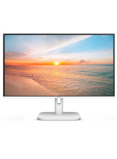 Philips 23.8" Inch 100Hz FHD IPS Monitor, Built-in Stereo Speakers For Multimedia, 1000 Series - 24E1N1100AW | White  - Image 1