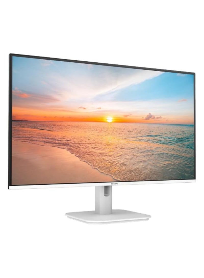Philips 27" Inch 100Hz FHD IPS Monitor, Built-in Stereo Speakers For Multimedia - 27E1N1100AW | White  - Image 2