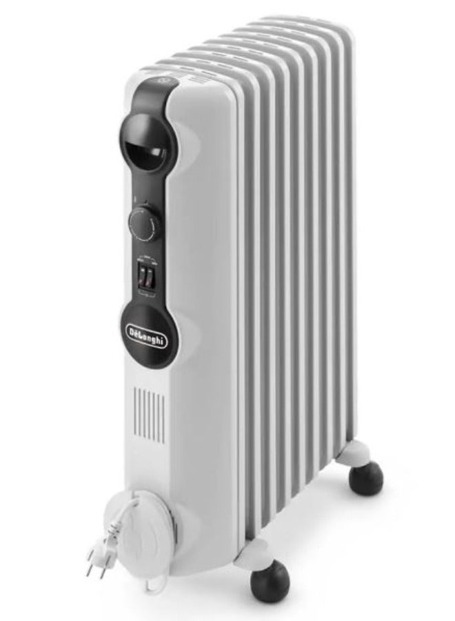 Oil Heater, 9 Fins 2000 W TRRS0920 White 2000 W TRRS0920 WHITE