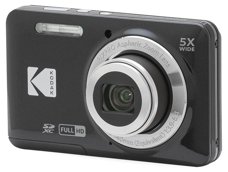 Kodak PIXPRO Friendly Zoom FZ55-BK 16MP Digital Camera with 5X Optical Zoom 28mm Wide Angle and 2.7" LCD Screen - Image 1