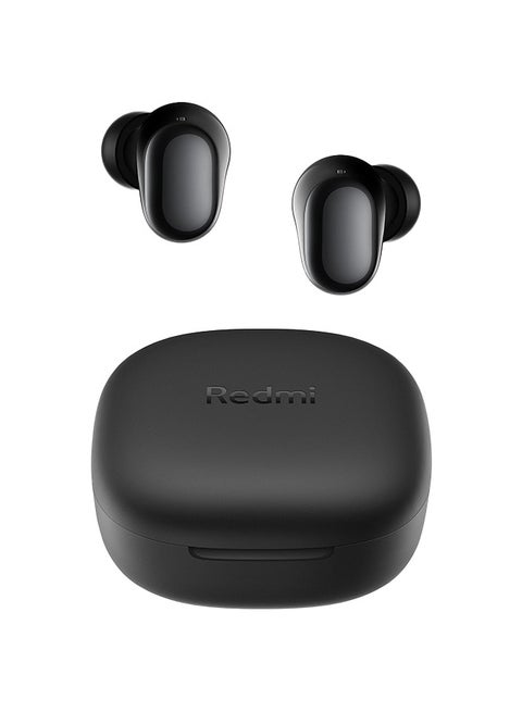 Xiaomi Redmi Buds 6 Play - In-Ear Headphones, 36h Battery Life, 10 mm Dynamic Driver with 5 EQ Settings, AI Noise Cancelling for Calls, Bluetooth 5.4, Quick Charge for 3h Music in 10 Minutes Black