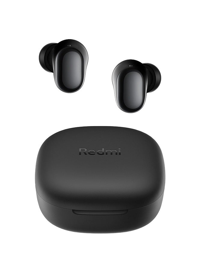 Xiaomi - Xiaomi Redmi Buds 6 Play - In-Ear Headphones, 36h Battery Life, 10 mm Dynamic Driver with 5 EQ Settings, AI Noise Cancelling for Calls, Bluetooth 5.4, Quick Charge for 3h Music in 10 Minutes Black - Image 1