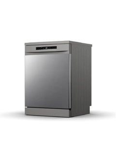 Hisense Hisense Dishwasher Machine 8 Programs 3 Baskets 15 Places, Maximum Noiseless, Self Cleaning, Premium Steel, HS643E90XSA Grey  - Image 4