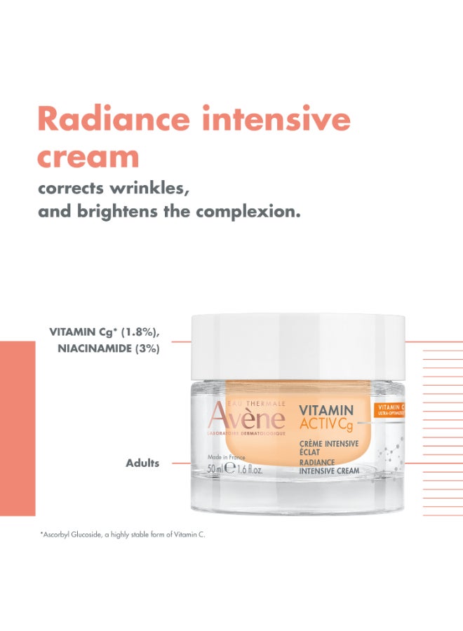 آفين Intensive Radiance Cream Vitamin Activ Cg White 50ml  - Image 2